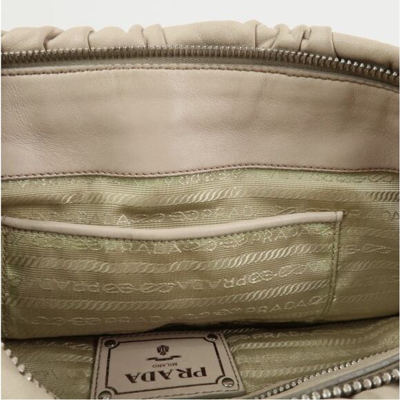 💎✨STUNNING✨💎Authentic PRADA Gathered 2Way Shoulder Bag - Picture 14 of 15